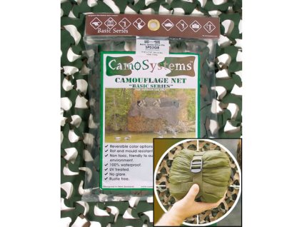 Síť maskovací BASIC LIGHT WOODLAND 2,4x6m  + Doprava zdarma na další nákup