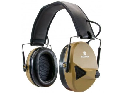 Sluchátka elektronická M30 MOD3 COYOTE BROWN