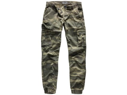 Kalhoty BAD BOYS GREEN CAMO (velikost L)