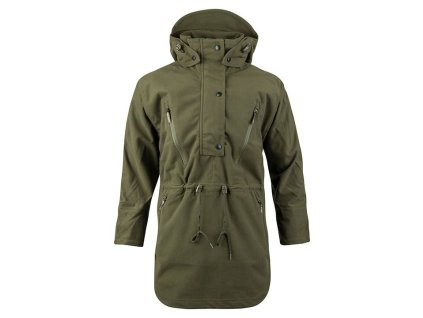 Bunda - parka dlouhá ARGYLL Smock ZELENÁ + Doprava zdarma na další nákup