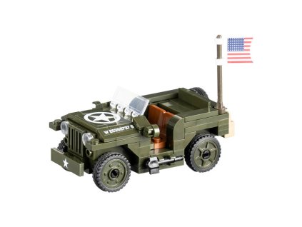 Stavebnice US ARMY JEEP