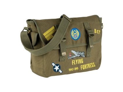 Taška přes rameno B-17 FLYING FORTRESS plátěná