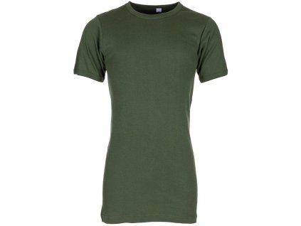 Triko ITALSKÉ prodloužené s krátkým rukávem ZELENÉ