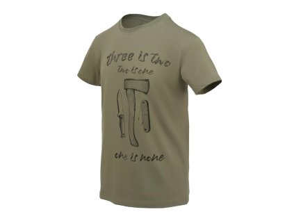 Triko ONE IS NONE OLIVE GREEN (velikost 3XL)
