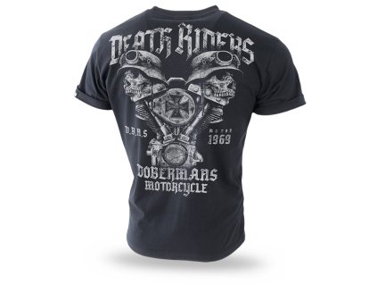 Pánské triko Dobermans Aggressive DEATH RIDER TS117A (Velikost XXL)
