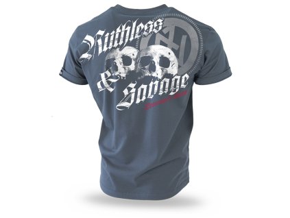 Pánské triko Dobermans Aggressive RUTHLESS&SAVAGE TS199G