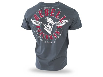 Pánské triko Dobermans Aggressive REBELL TS163G (Velikost XXL)