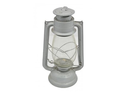 Lampa petrolejová METALOGLOBUS Nr.107 STŘÍBRNÁ