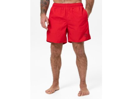 PitBull West Coast - pánské koupací šortky CROWNHILL červené