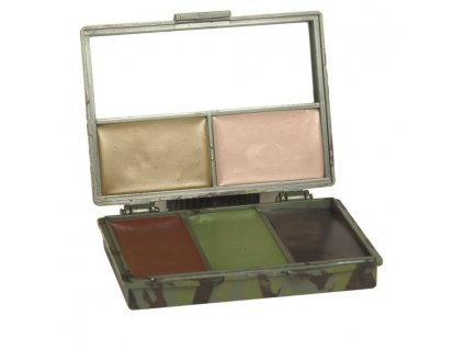 Barvy maskovací KRABIČKA 5 barev se zrcátkem