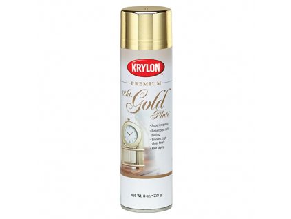 Barva KRYLON metalická ve spreji GOLD-ZLATÁ 18KT