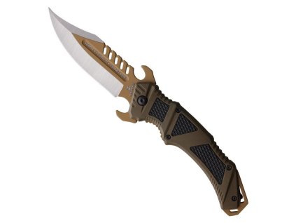 Nůž zavírací USMC Desert Ops Linerlock hladké ostří