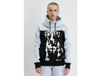 Dámská mikina Babystaff Novairs black/blue (Velikost S)