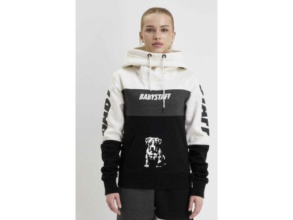 Dámská mikina Babystaff Salem black/white (Velikost S)