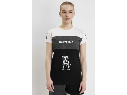 Dámské triko Babystaff Salem black/white (Velikost S)