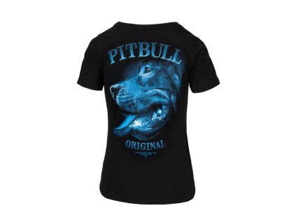 PitBull West Coast - dámské triko MIDNIGHT černé (Velikost XS)