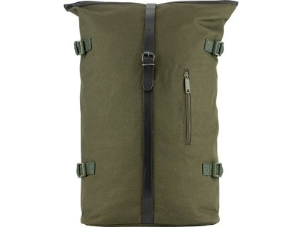 Batoh FOLD TOP plátěný ZELENÝ