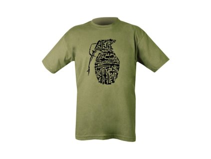 Triko s motivem GRANÁTU ZELENÉ (velikost L)