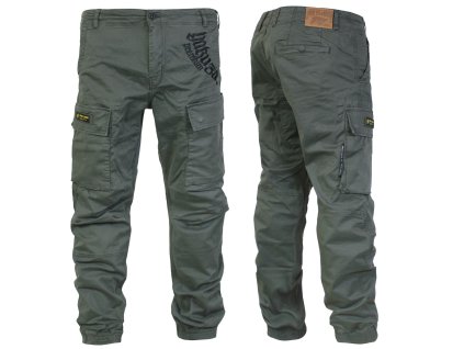 Pánské kalhoty Yakuza Premium 3854 dark olive (Velikost M)