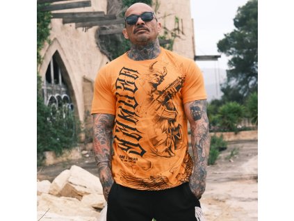 Pánské triko Yakuza Swear Regular 26001 orange (Velikost M)