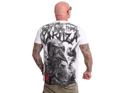 Pánské triko Yakuza Pest Regular 26019 white (Velikost M)
