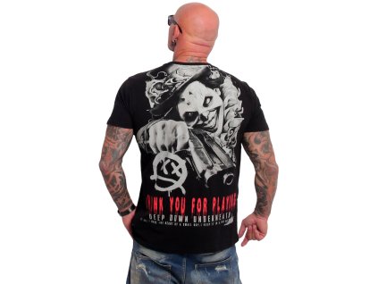 Pánské triko Yakuza Deep Down V02 Regular 26046 black (Velikost M)