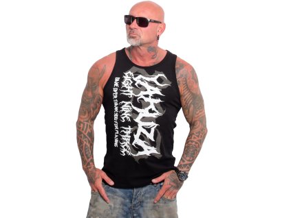 Pánské tílko Yakuza Pest Slim 26023 black (Velikost S)