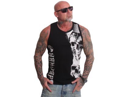 Pánské tílko Yakuza Mouth Slim Racer 26024 black (Velikost S)