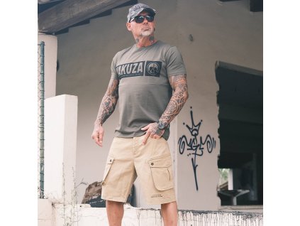 Pánské Yakuza Kraťasy Powder Cargo 25050 warm sand (Velikost 36)