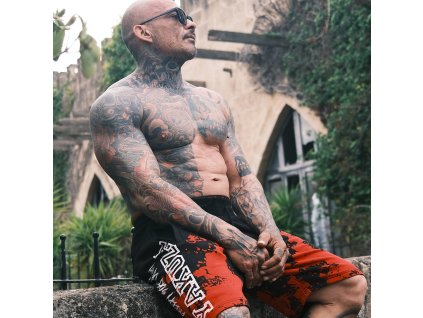 Yakuza pánské kraťasy Creepy 26043 black (Velikost M)