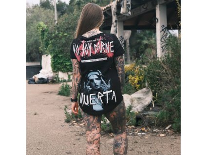 Dámské triko Yakuza Carne Curved Crew 26110 black (Velikost S)