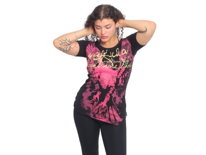 Dámské triko Yakuza Eagle Curved Crew 26106 black (Velikost S)