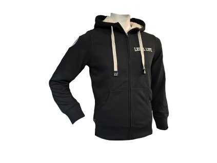 Pánská zateplená mikina Legal Life University Black (Velikost S)