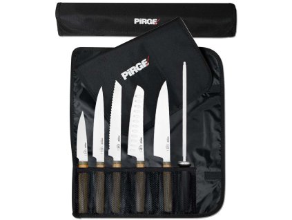 Sada nožů Pirge LIFE včetně ocílky s brašnou