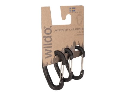 Karabiny WILDO set 3 ks ČERNÉ