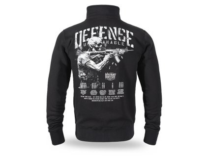 Pánská mikina se zipem Dobermans Aggressive DEFENSE Unbreakable BZC377A (Velikost L)