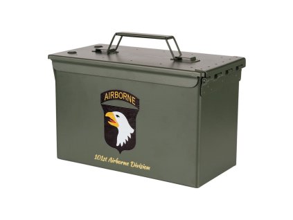 Bedna na munici CAL.50 101st Airborne ZELENÁ