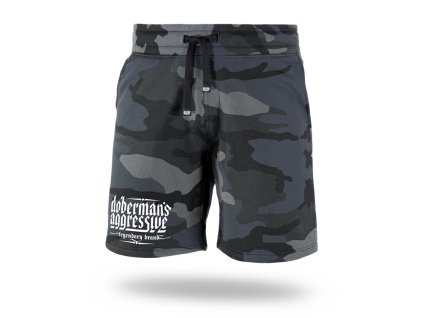Pánské teplákové kraťasy Dobermans Aggressive Small Logo SP316M (Velikost M)