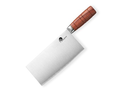 Čínský tradiční nůž Cleaver Red Wood 187 mm