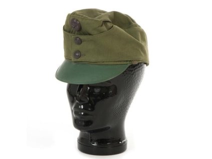 Čepice MAĎARSKÁ s kšiltem M65 ZELENÁ použitá (velikost 53)