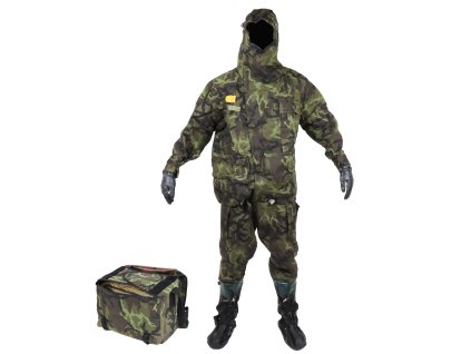 Oblek protichemický FOP-96 vz.95 les použitý (velikost 5)