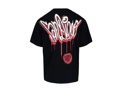 PitBull West Coast - pánské triko GRAFFITI černé (Velikost M)