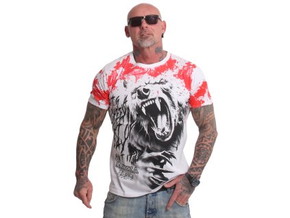 Pánské triko Yakuza Creepy Regular 26009 white (Velikost L)