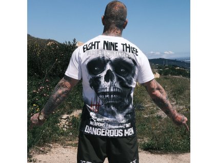 Pánské triko Yakuza Weapons Regular 26012 white (Velikost L)