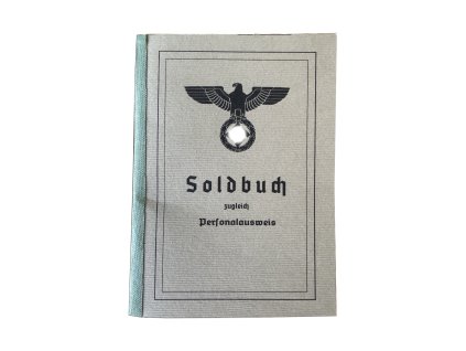 WH Soldbuch - Vojenská knížka WH