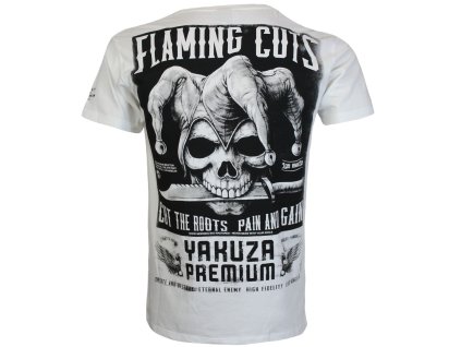 Pánské triko Yakuza Premium 3916 off white (Velikost M)