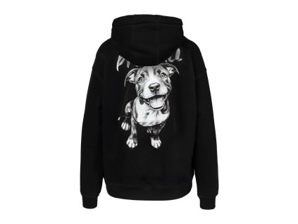PitBull West Coast - dámská KP mikina PUPPY 2 černá (Velikost XS)