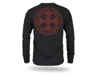 Pánské triko s dlouhým rukávem Dobermans Aggressive THORS CROSS LS386A (Velikost M)