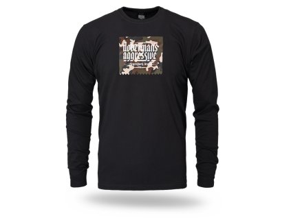 Pánské triko s dlouhým rukávem Dobermans Aggressive CAMO LS395A (Velikost M)