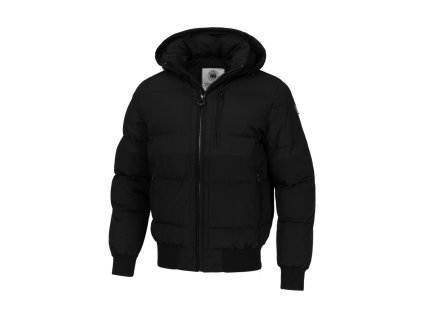 PitBull West Coast - pánská zimní bunda PATTON černá (Velikost M)